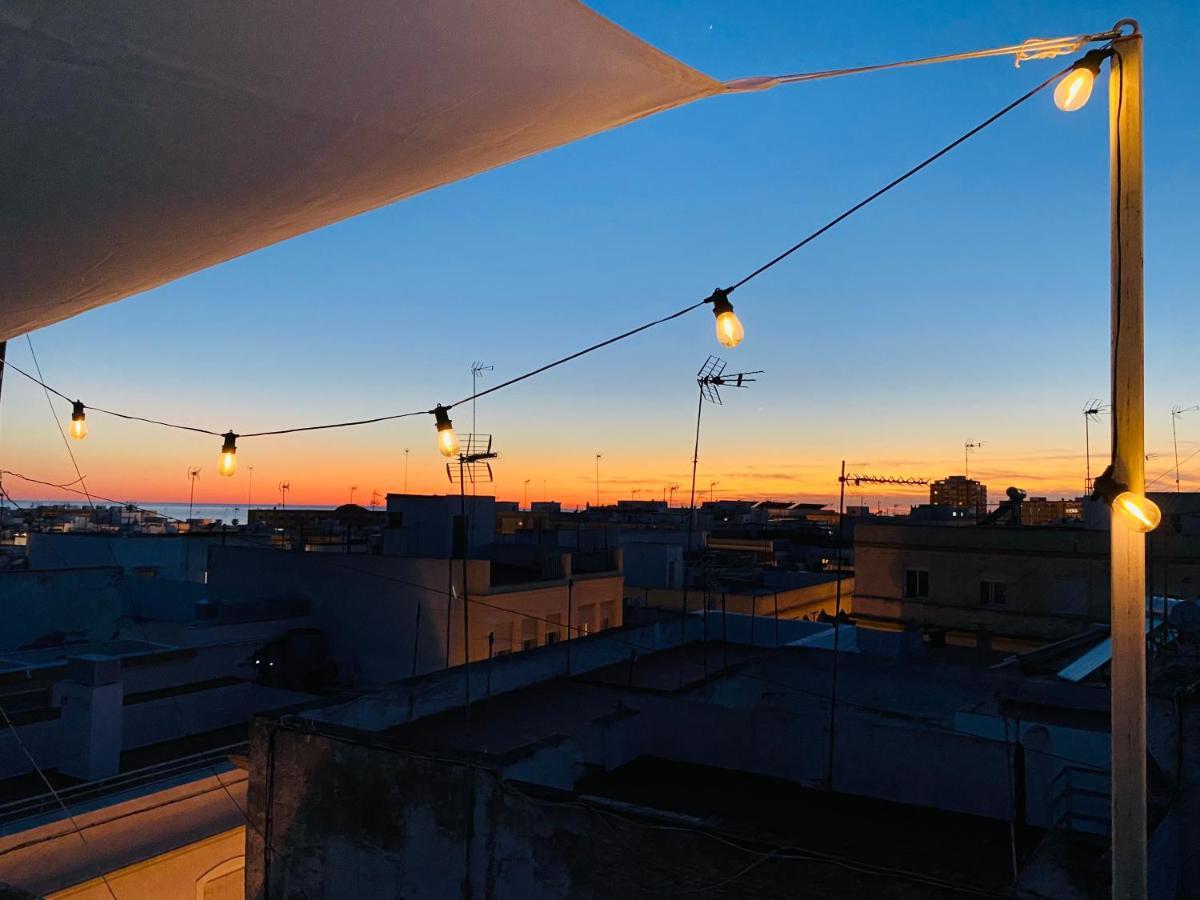Atico Cadiz 360 Apartment Exterior foto